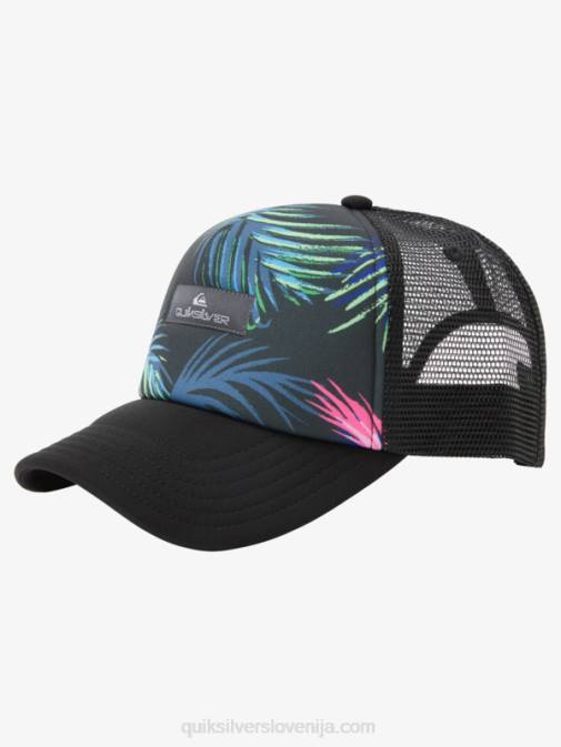 Quiksilver PJ4H562 moški Črna magpie coop tovornjakarska kapa