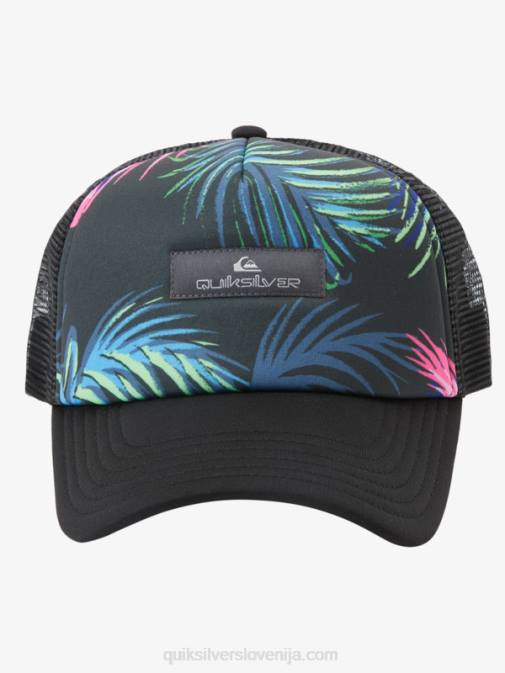 Quiksilver PJ4H562 moški Črna magpie coop tovornjakarska kapa