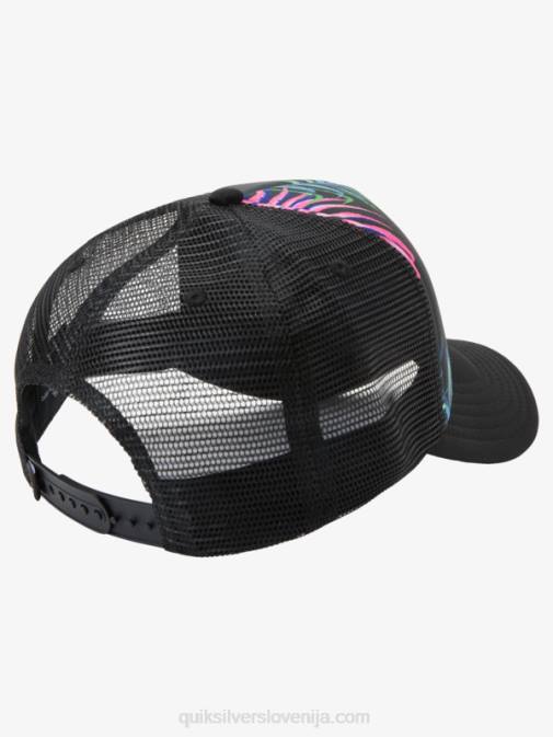 Quiksilver PJ4H562 moški Črna magpie coop tovornjakarska kapa