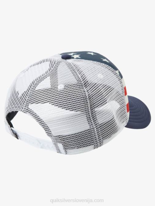 Quiksilver PJ4H563 moški polnočna mornarica magpie coop tovornjakarska kapa