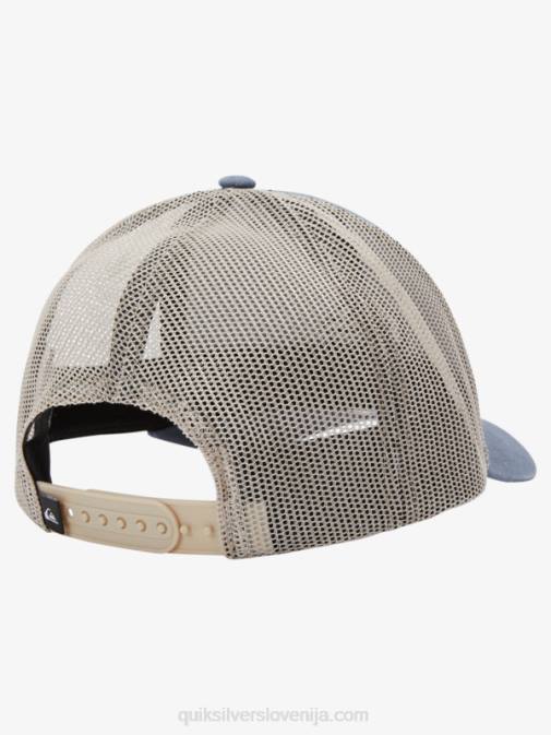 Quiksilver PJ4H602 moški temni skrilavec klobuk za tovornjakarja