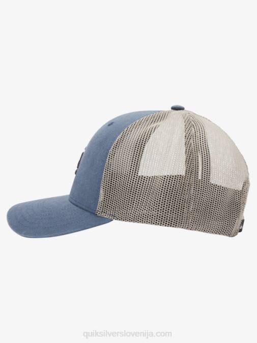 Quiksilver PJ4H602 moški temni skrilavec klobuk za tovornjakarja
