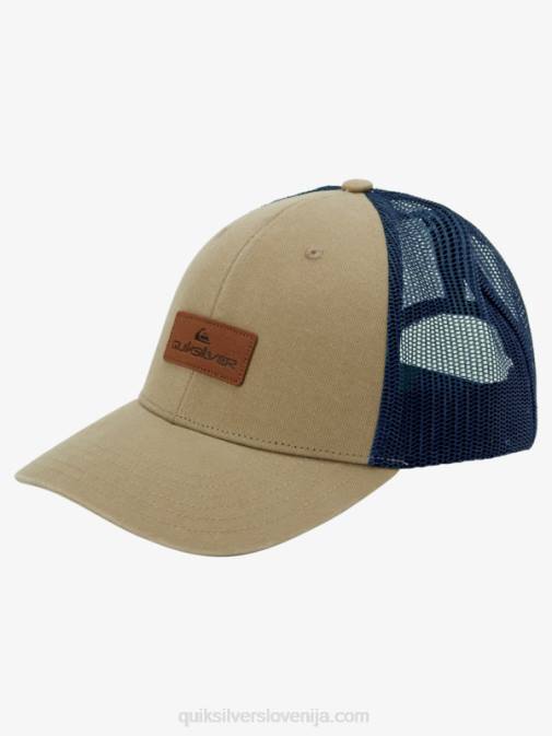 Quiksilver PJ4H662 moški plaza taupe dol kapa tovornjakarja