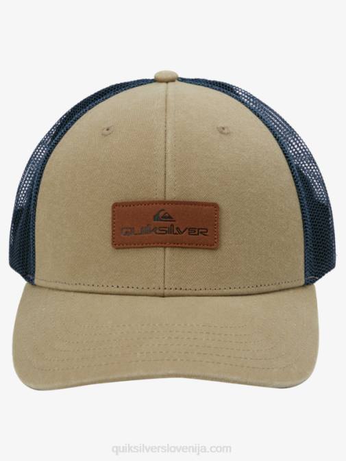 Quiksilver PJ4H662 moški plaza taupe dol kapa tovornjakarja