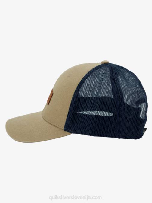 Quiksilver PJ4H662 moški plaza taupe dol kapa tovornjakarja