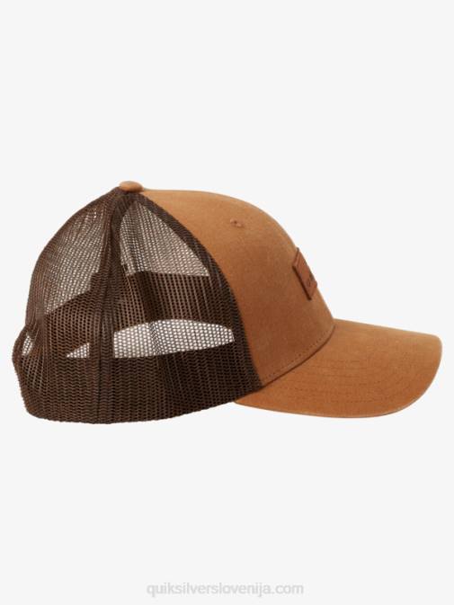 Quiksilver PJ4H664 moški rakitovsko rjava dol kapa tovornjakarja
