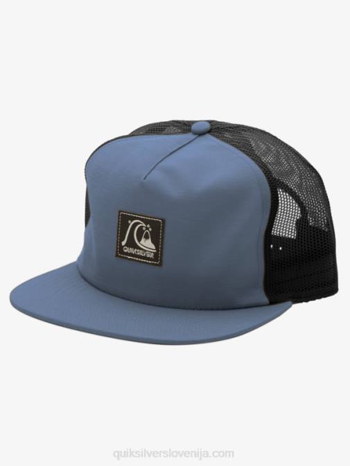 Quiksilver PJ4H757 moški Beringovo morje karirasta kapa snapback