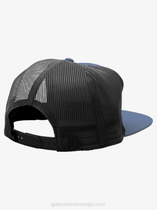 Quiksilver PJ4H757 moški Beringovo morje karirasta kapa snapback