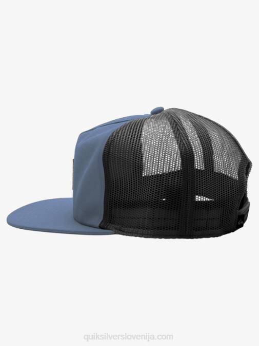 Quiksilver PJ4H757 moški Beringovo morje karirasta kapa snapback