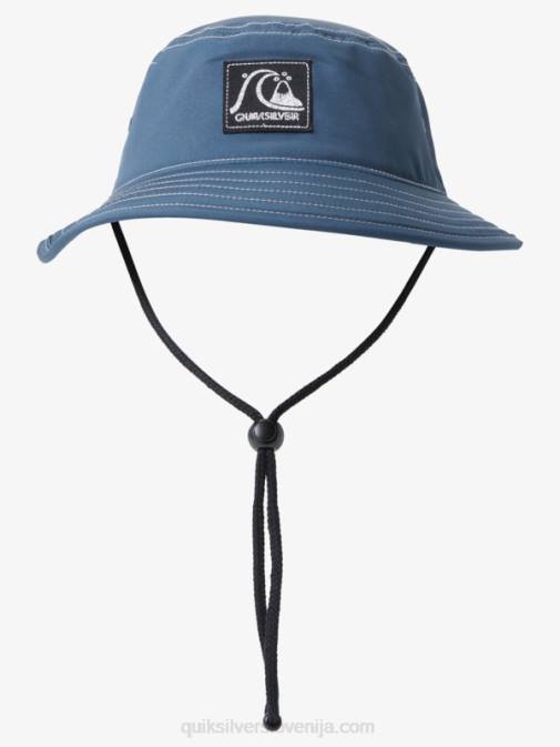 Quiksilver PJ4H931 moški temni skrilavec original boonie sončni klobuk