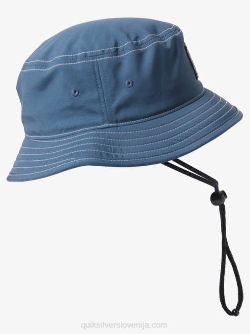Quiksilver PJ4H931 moški temni skrilavec original boonie sončni klobuk