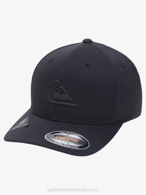 Quiksilver PJ4H943 moški prava črna povečan flexifit klobuk