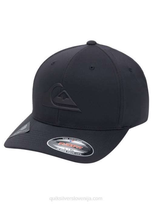 Quiksilver PJ4H943 moški prava črna povečan flexifit klobuk