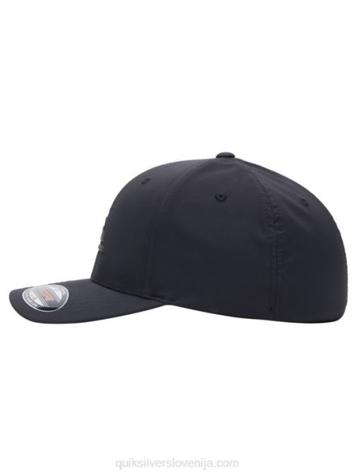 Quiksilver PJ4H943 moški prava črna povečan flexifit klobuk