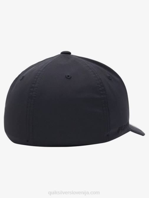 Quiksilver PJ4H943 moški prava črna povečan flexifit klobuk