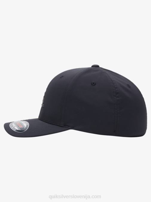 Quiksilver PJ4H943 moški prava črna povečan flexifit klobuk