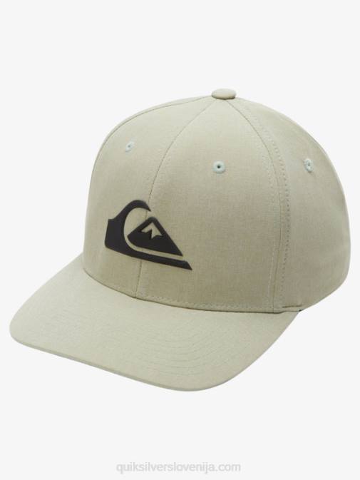 Quiksilver PJ4H946 moški puščavski žajbelj povečan flexifit klobuk