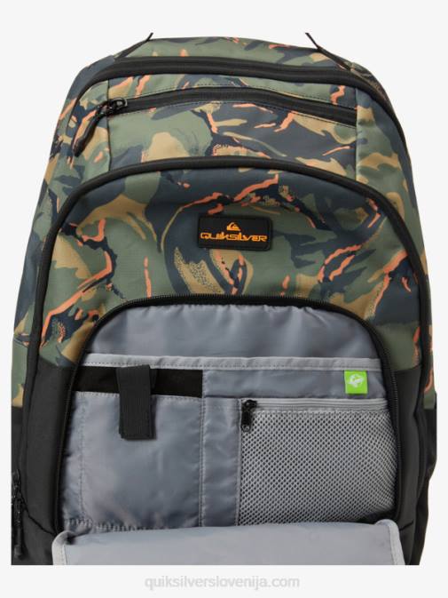 Quiksilver PJ4H708 moški gozdna kamuflaža 1969 Special 28 l nahrbtnik