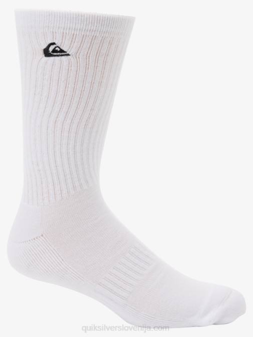 Quiksilver PJ4H1060 moški svetlo modra 2 paketa trdnih nogavic