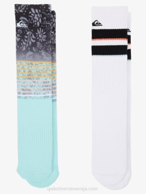 Quiksilver PJ4H1141 moški več 1 2 paketa žakardnih nogavic