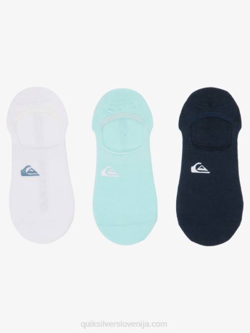 Quiksilver PJ4H778 moški moder svetlo/modri blazer 3 paketi podložnih nogavic no show