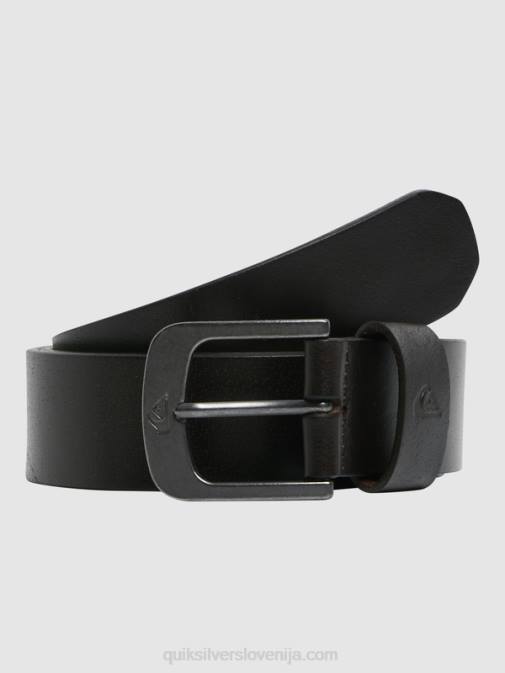 Quiksilver PJ4H1054 moški čokolada vsakodnevni usnjeni pas