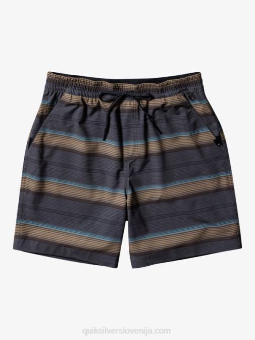 Quiksilver PJ4H100 moški plage taxer print 18 amphibian boardshorts