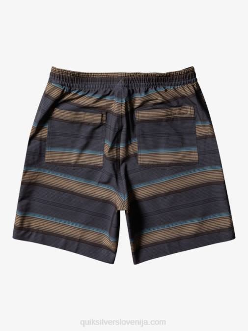 Quiksilver PJ4H100 moški plage taxer print 18 amphibian boardshorts