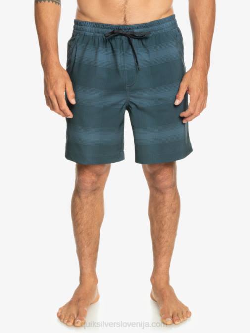 Quiksilver PJ4H103 moški Beringovo morje taxer print 18 amphibian boardshorts
