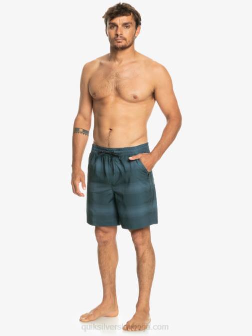 Quiksilver PJ4H103 moški Beringovo morje taxer print 18 amphibian boardshorts