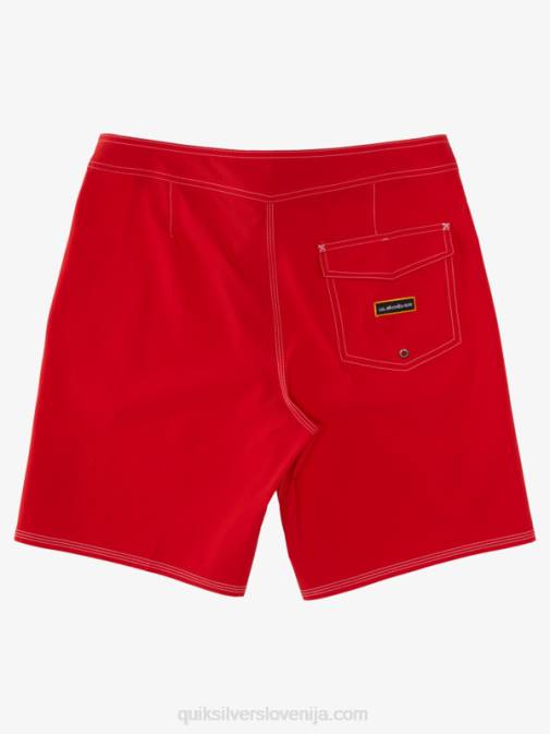 Quiksilver PJ4H1125 moški rdeča z visokim tveganjem surfsilk jaws 19 kratke hlače za desko