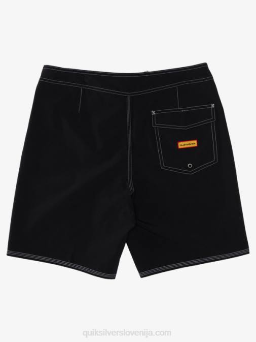 Quiksilver PJ4H1126 moški Črna surfsilk jaws 19 kratke hlače za desko