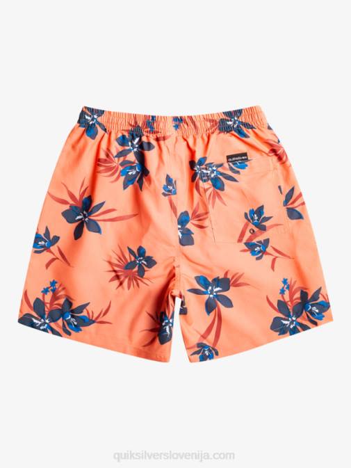 Quiksilver PJ4H1209 moški svež losos vsakdanji mix 17 volejev