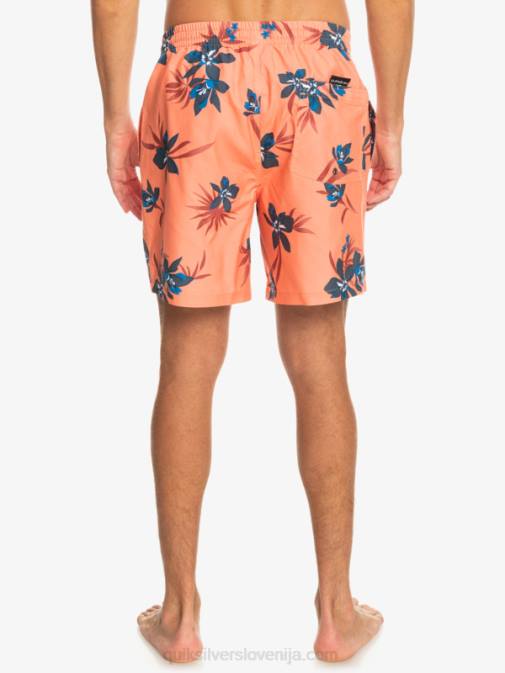Quiksilver PJ4H1209 moški svež losos vsakdanji mix 17 volejev