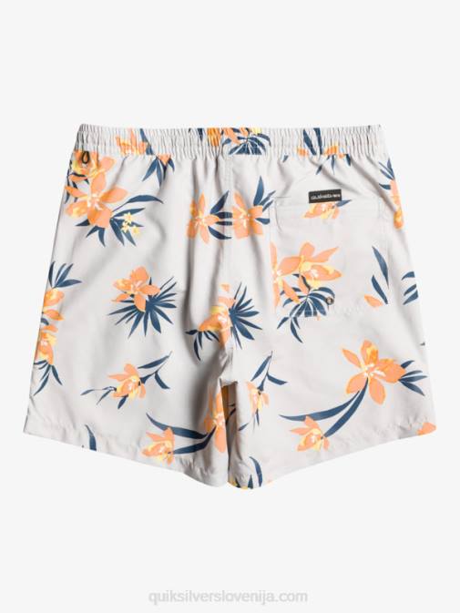 Quiksilver PJ4H1210 moški sivo vijolična vsakdanji mix 17 volejev