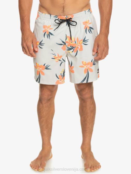 Quiksilver PJ4H1210 moški sivo vijolična vsakdanji mix 17 volejev