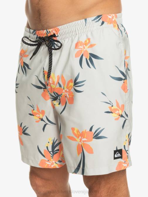 Quiksilver PJ4H1210 moški sivo vijolična vsakdanji mix 17 volejev