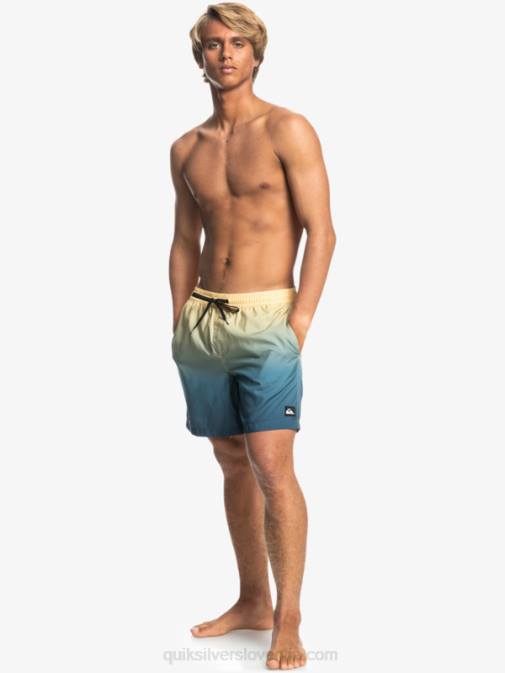 Quiksilver PJ4H1242 moški pop fade - saharsko sonce vsakdanji pop fade 14 volleys