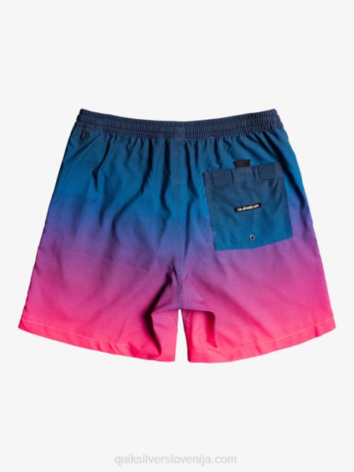 Quiksilver PJ4H1243 moški pop fade - mornarsko modri blazer vsakdanji pop fade 14 volleys