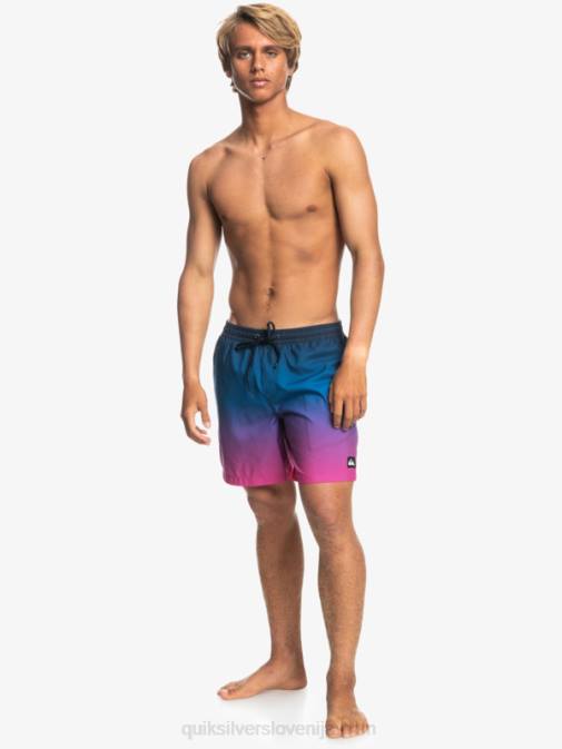 Quiksilver PJ4H1243 moški pop fade - mornarsko modri blazer vsakdanji pop fade 14 volleys