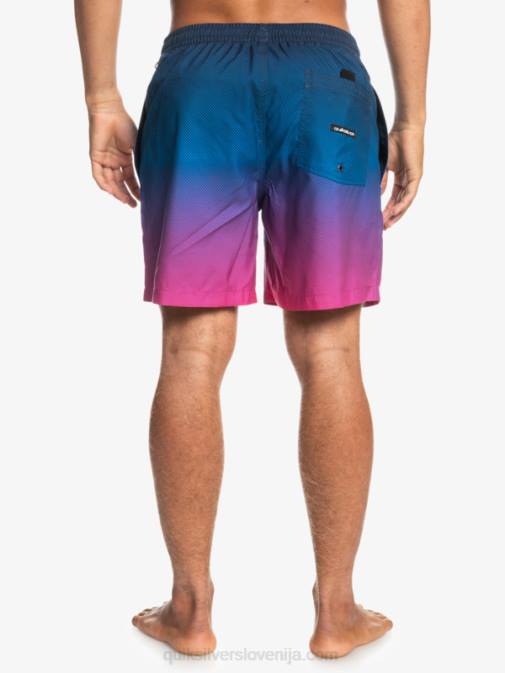 Quiksilver PJ4H1243 moški pop fade - mornarsko modri blazer vsakdanji pop fade 14 volleys