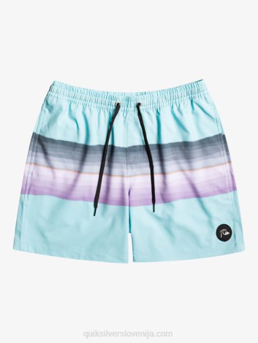 Quiksilver PJ4H1268 moški angelsko modra smolnato barvilo kos 17 volleys