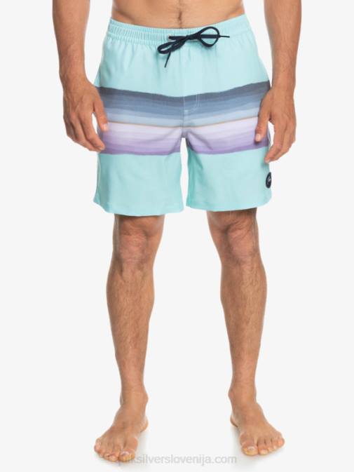 Quiksilver PJ4H1268 moški angelsko modra smolnato barvilo kos 17 volleys