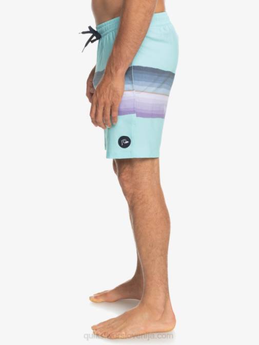 Quiksilver PJ4H1268 moški angelsko modra smolnato barvilo kos 17 volleys