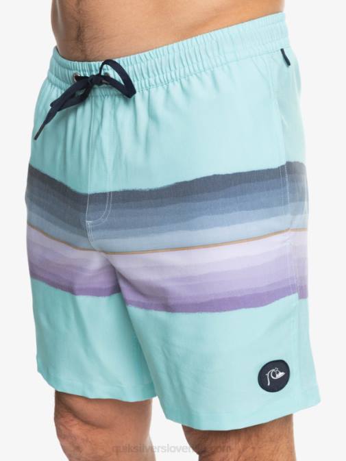 Quiksilver PJ4H1268 moški angelsko modra smolnato barvilo kos 17 volleys