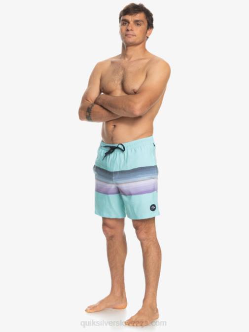 Quiksilver PJ4H1268 moški angelsko modra smolnato barvilo kos 17 volleys