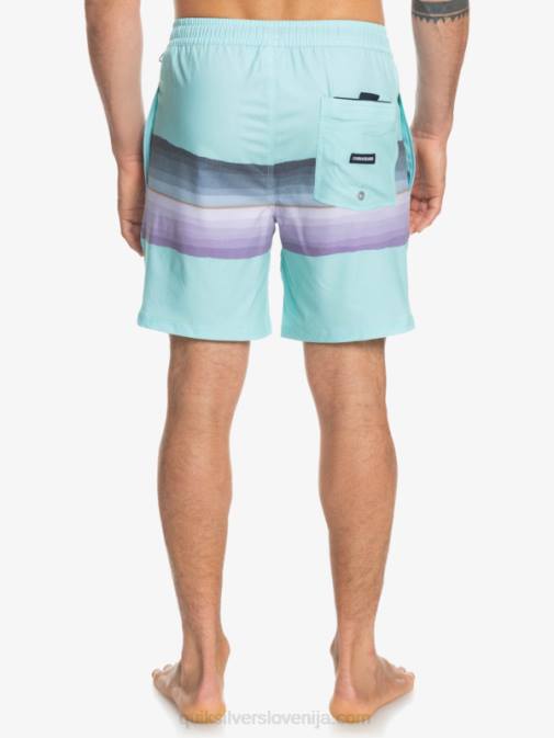 Quiksilver PJ4H1268 moški angelsko modra smolnato barvilo kos 17 volleys