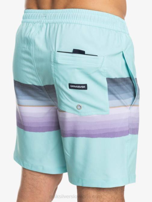 Quiksilver PJ4H1268 moški angelsko modra smolnato barvilo kos 17 volleys