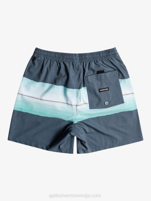 Quiksilver PJ4H1269 moški insignija modra smolnato barvilo kos 17 volleys