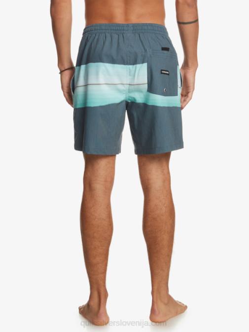 Quiksilver PJ4H1269 moški insignija modra smolnato barvilo kos 17 volleys